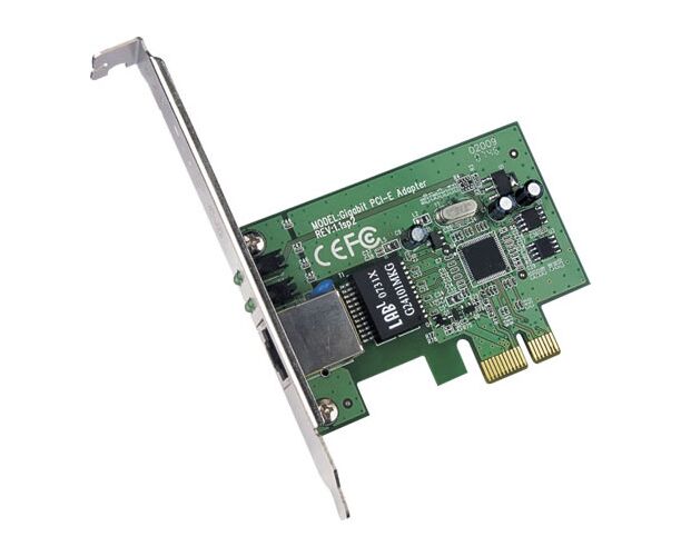TP-LINK TG-3468, PCI-E Сетевой адаптер гигабитный, 1x GLAN 1000 Mbps