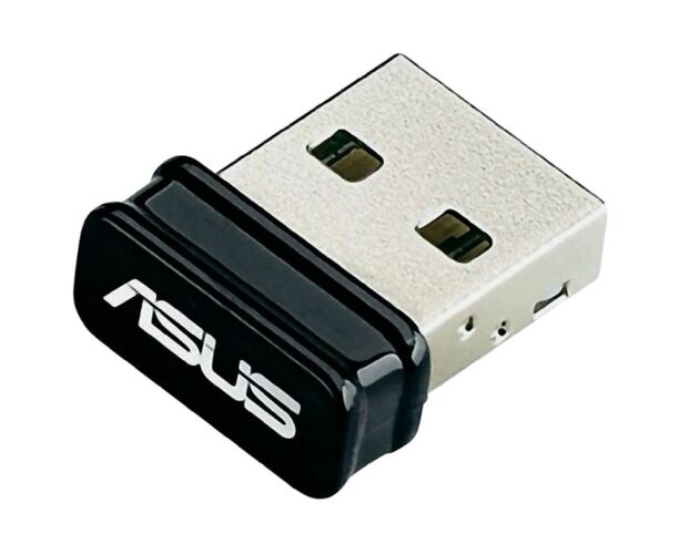 ASUS USB-N10 Nano, Wi-Fi USB Адаптер, 150 Mbps, 2.4 G Hz, 802.11bgn, USB2.0, 2x int Antenna