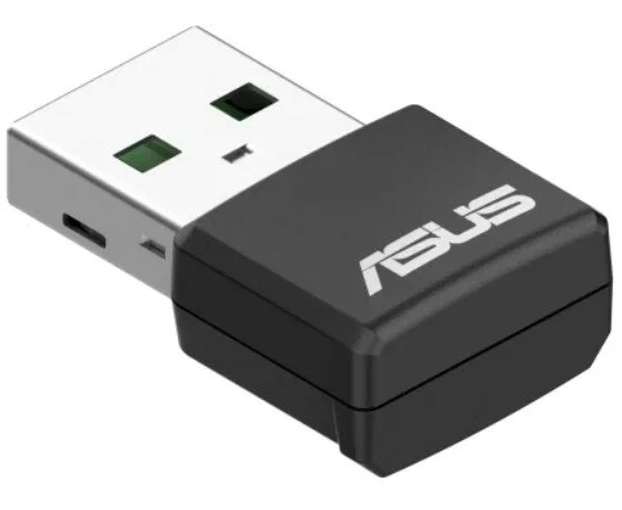 Сетевой адаптер Asus (USB-AX55 NANO) AX1800/USB 2.0/Wi Fi
