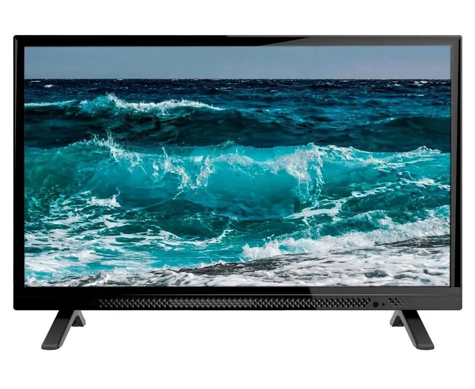 24" Телевизор ERISSON 24 LES800 T2 черный 1366x768, HD, 60 Гц
