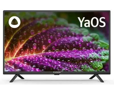 32" Телевизор ERISSON 32 LES903 T2 SM черный 1366x768,HD, 60 Гц, Wi-Fi, Smart TV, Android TV