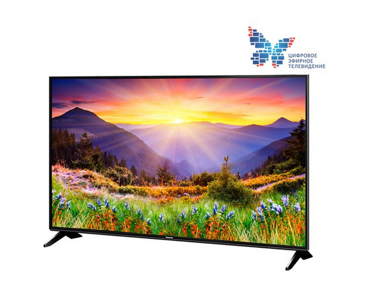 43" Телевизор RENOVA TLE-43 FSBM черный 1920x1080, Full HD, 60 Гц, Wi-Fi, Smart TV, Android TV
