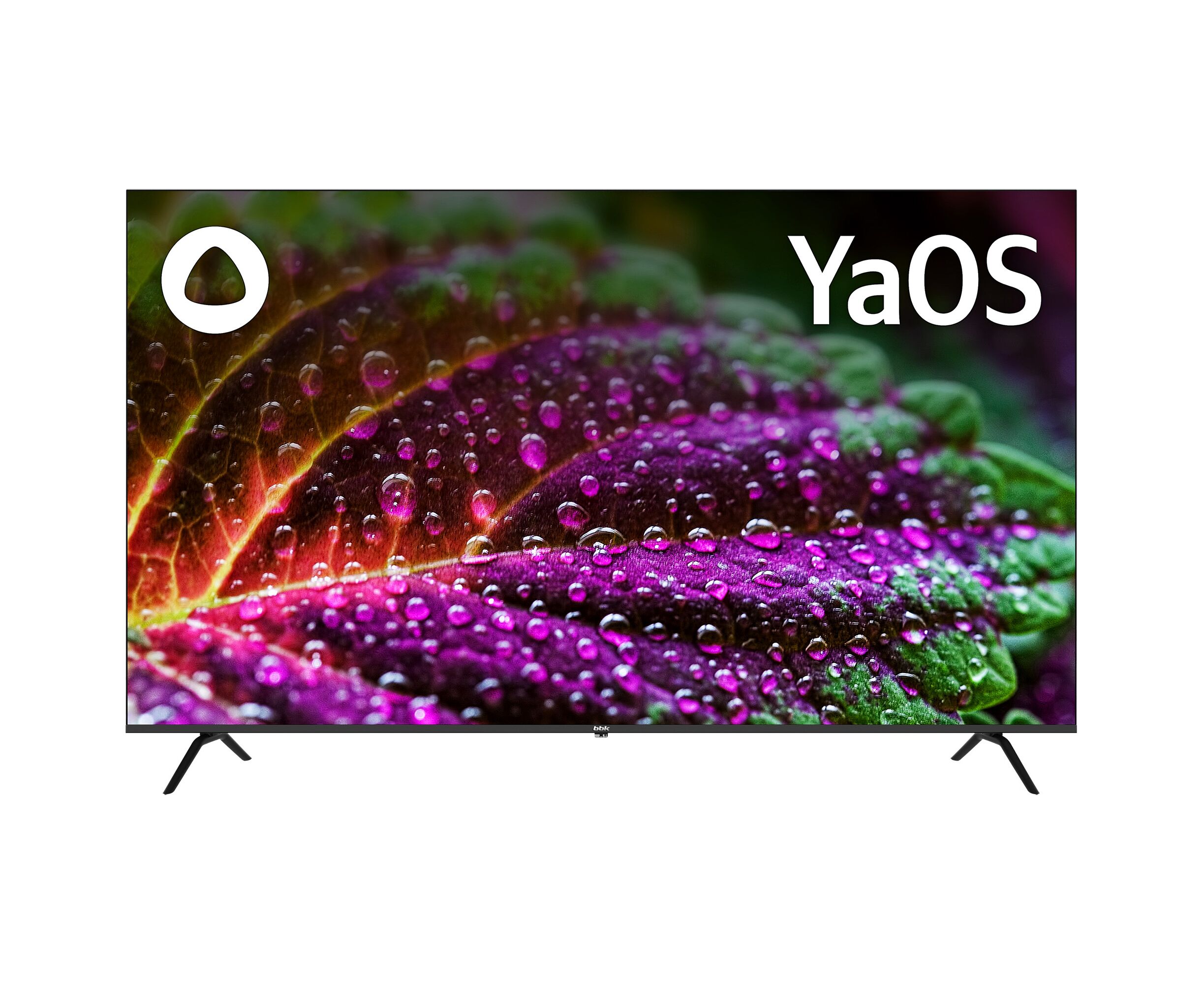 65" Телевизор BBK 65 LEX-8238/UTS2 C черный 3840x2160, 4 K Ultra HD, 60 Гц, Wi-Fi, Smart TV, Яндекс ТВ