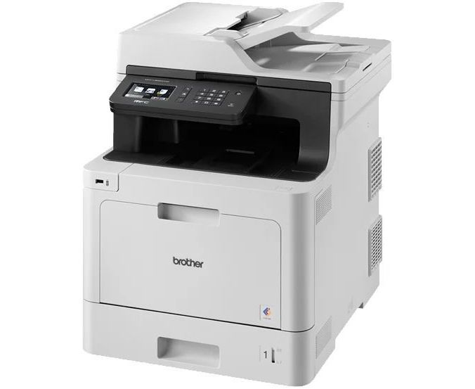 МФУ лазерный Brother MFC-L8690 CDW (MFCL8690 CDWR1) A4 Duplex Net Wi Fi серый/черный