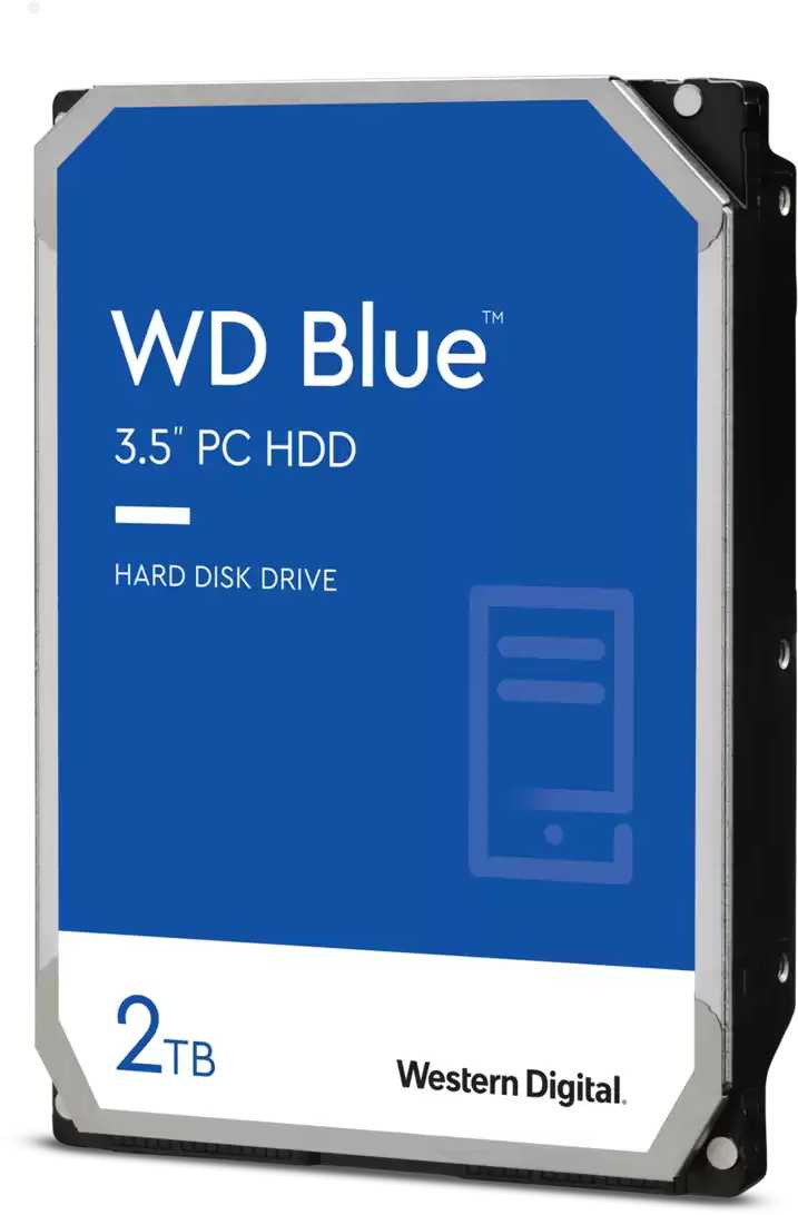 HDD 3.5" 2.0 TB 7200rpm SATA3 WD Blue WD20 EZBX 256 Mb