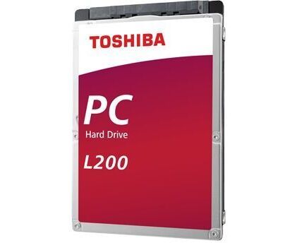 HDD 2.5" 1.0 TB 5400rpm SATA3 128 MB Toshiba Slim Mobile L200 (HDWL110 UZSVA) 7 mm