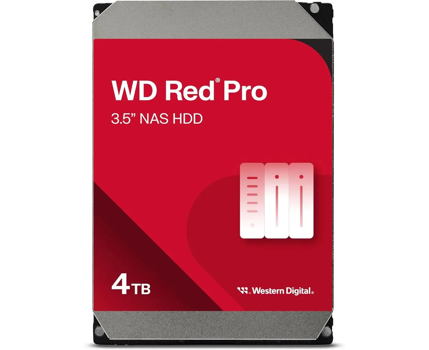 HDD WD Red Pro WD4005 FFBX, 4 ТБ, SATA III, 3.5"