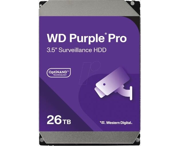 HDD WD Purple Pro 26 TB WD260 PURP (7200rpm) 512 Mb SATA-III 3.5"