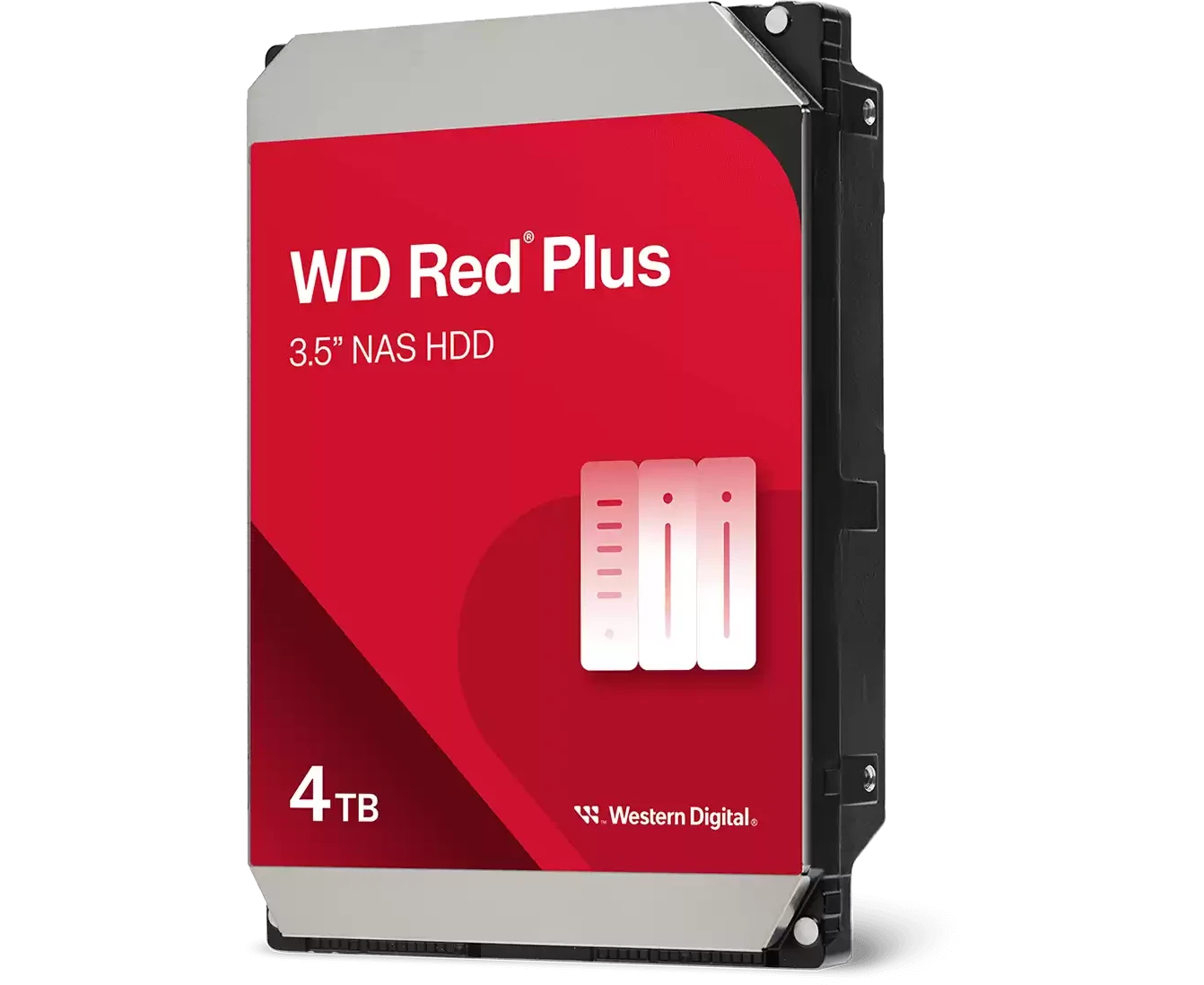 HDD WD Red Plus WD40 EFZZ SATA3 4 Tb NAS 5400 128 Mb 1 year warranty