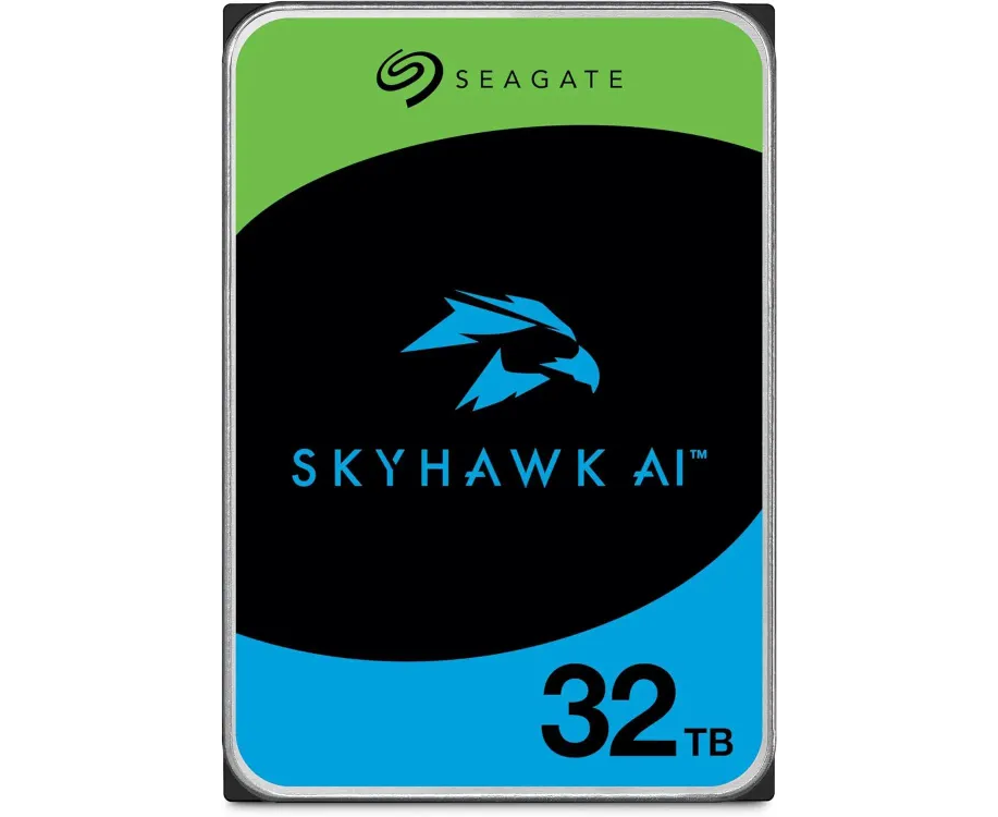 HDD Seagate Sky Hawk AI ST32000 VE000, 32 ТБ, SATA III, 3.5"