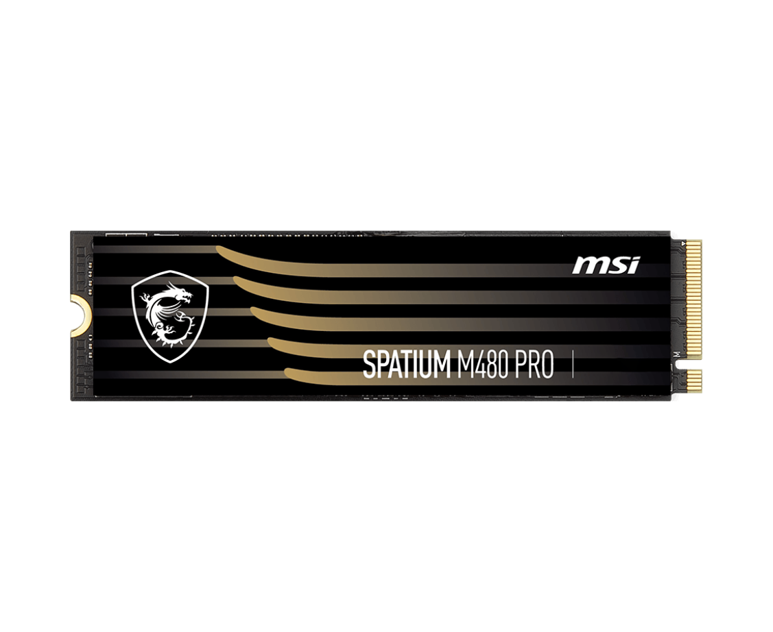 SSD MSI Spatium M480 Pro (S78-440 L1 G0-P83) 1 TB PC Ie 4.0 NV Me M.2