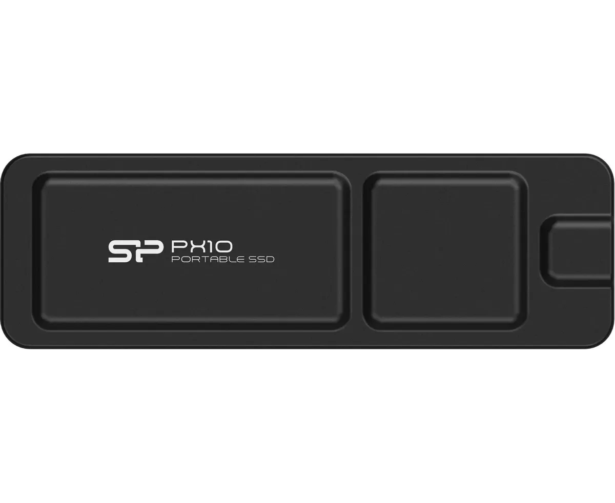 SSD Silicon Power PX10 SP040 TBPSDPX10 CK, 4 Tb External, USB Type C 3.2, Черный, read/write 1050/1050 Mb/s