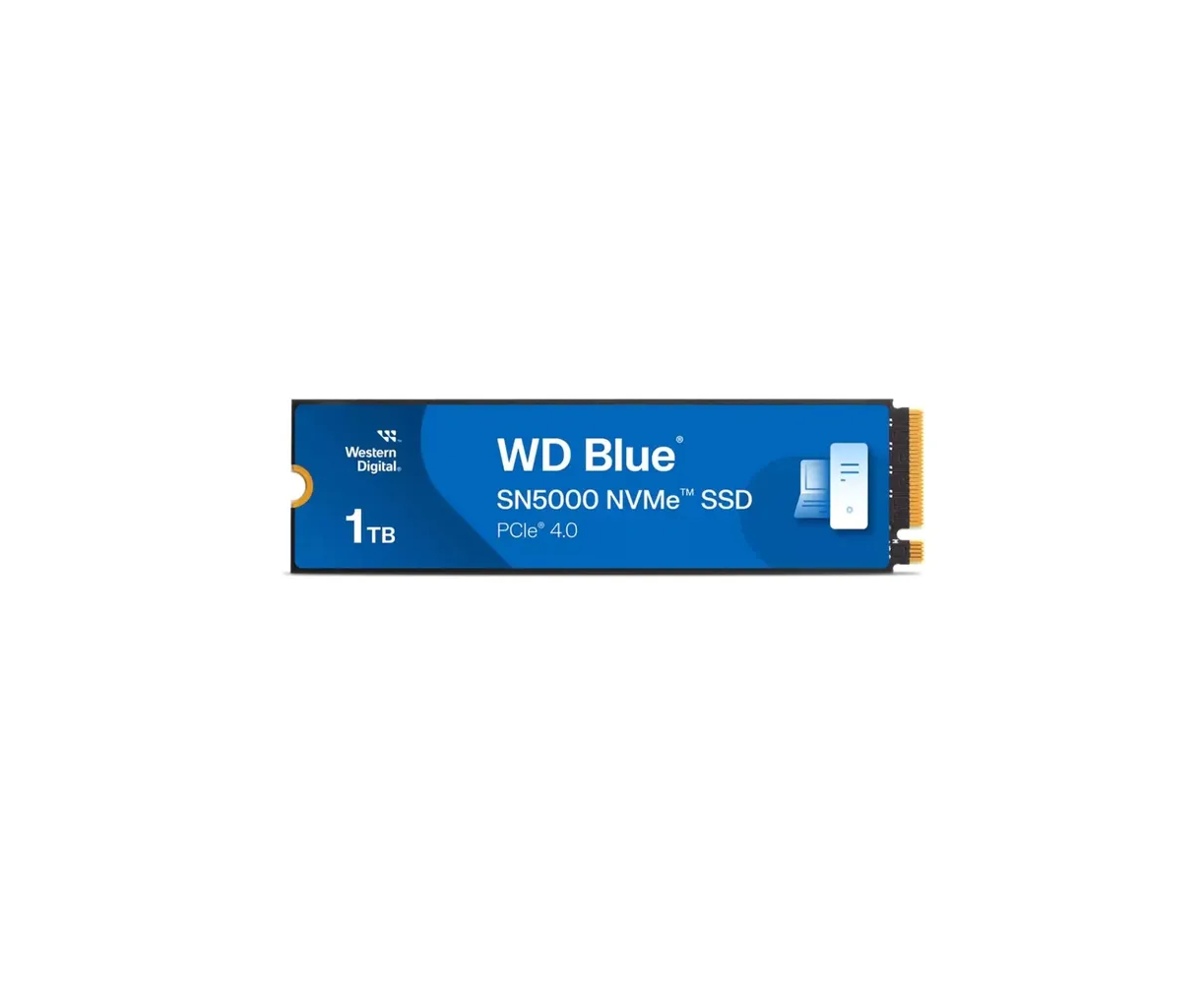 SSD WD Blue (WDS100 T4 B0 E) 1 TB, NV Me, M.2 2280, PCI-E 4x4 (R/W - 5150/4900 MB/s)
