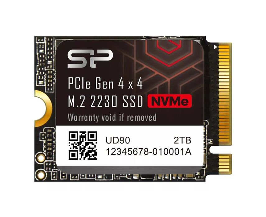 SSD Silicon Power M-Series UD90 SP02 KGBP44 UD9007 2 ТБ, M.2 2230, PC Ie 4.0 x4, NV Me, M.2