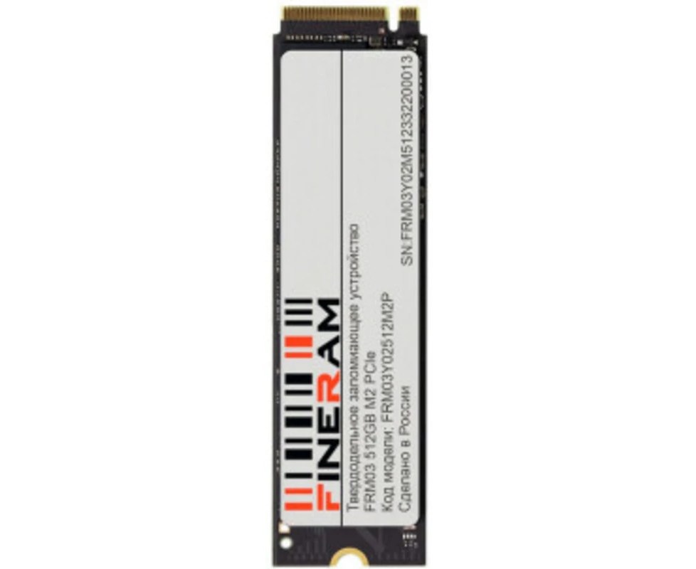 SSD Fineram FRM03 (FRM03 Y02 T01 M2 P), 1000 GB, M.2(22x80mm), PC Ie 3.0 x4, TLC, R/W 330