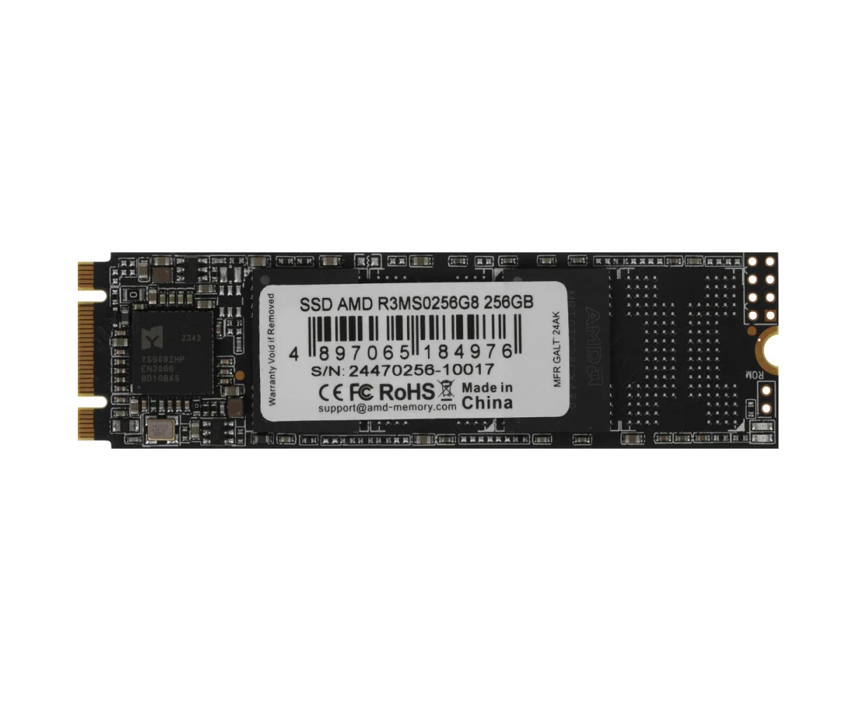 SSD AMD Radeon R3 MS0256 G8 256 GB SATA m SATA