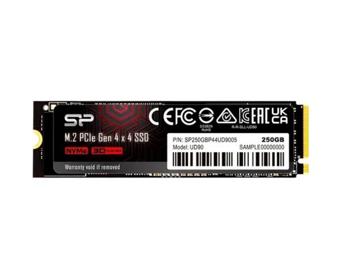 SSD Silicon Power UD90 SP250 GBP44 UD9005 PCI-E 4.0 x4 250 Gb M-Series M.2 2280