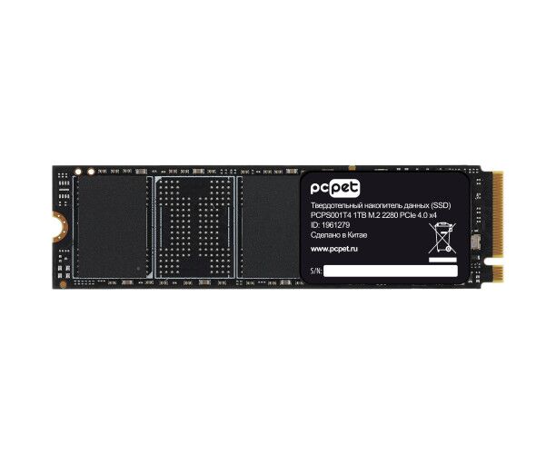 SSD PC Pet PCPS001 T4 1 TB PCI-E 4.0 x4 M.2 2280 OEM