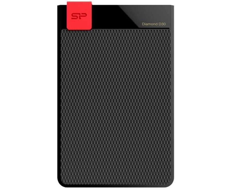 Внешний HDD Silicon Power SP020 TBPHDD3 SS3 K USB 3.0 2 Tb D30 Diamond 2.5" черный