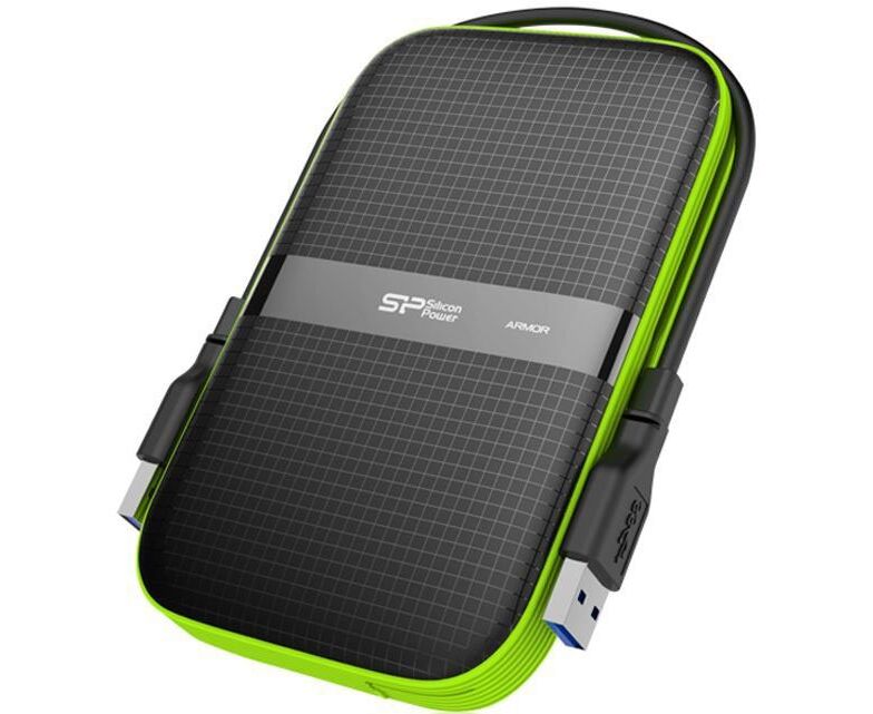 Внешний HDD 4 TB Silicon Power Armor A60 (SP040 TBPHDA60 S3 K), 2.5", USB 3.1, Черный