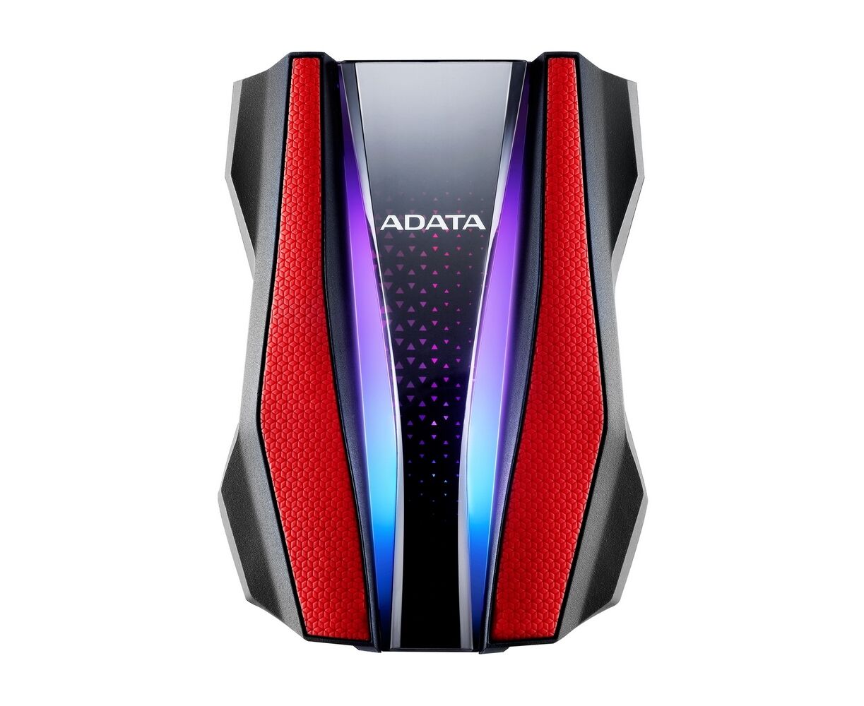 Внешний HDD A-DATA HD770 G AHD770 G-2 TU32 G1-CRD 2 TB, 2,5" , USB 3.2, противоударный, водонепроницаемый, красный