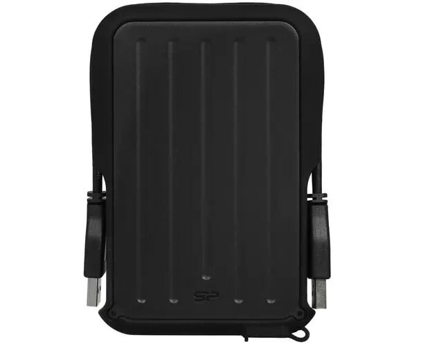 Внешний HDD Silicon Power Armor A66 SP040 TBPHD66 LS3 K 4 TB, 2.5", USB 3.2, Черный