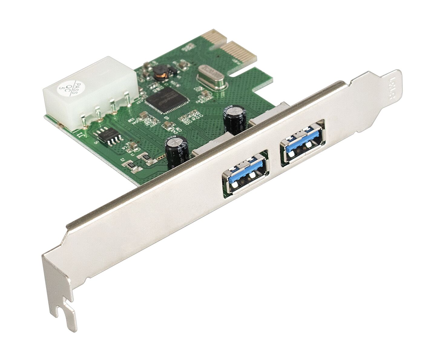 Контроллер Exegate EXE-319 EX283718 RUS PCI-E 2.0, 2*USB3.0 ext, разъем доп.питания (OEM)