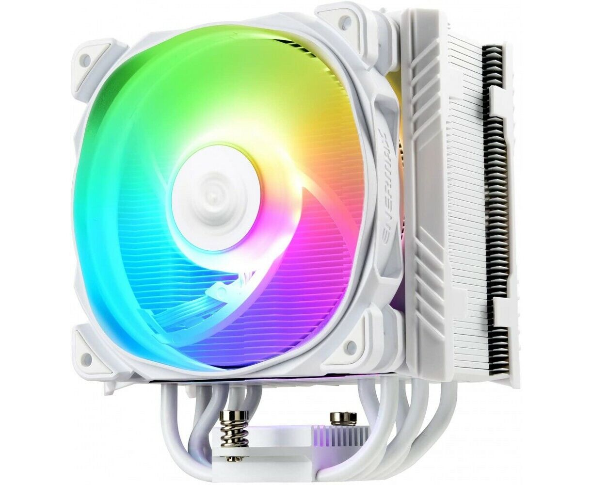 Вентилятор Alseye ETS-T50 A-W-ARGB Universal, TDP 230 W, 500-1600 RPM, 23.81-71.32 CFM, 14-24d B(A), White, ARGB