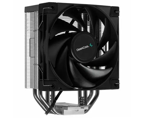 Вентилятор Deepcool AK400 R-AK400-BKNNMN-G-1 155mm, 6mmx4pcs, Fan 120mm, 4-pin PWM, TDP 220 W, Al+Cu, Screw, AMD AM5/AM4, LGA1700/1200/115x
