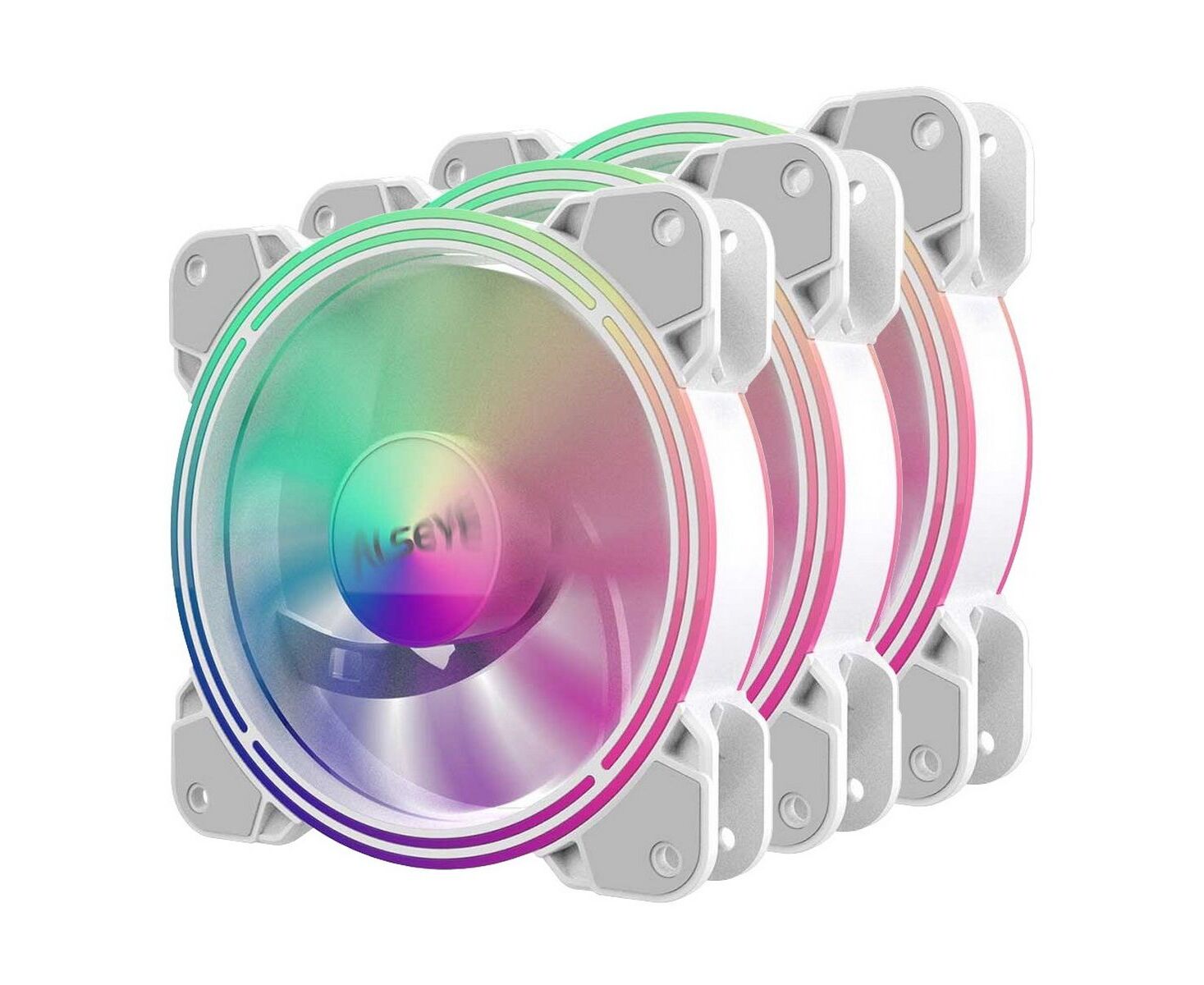 Вентилятор ALSEYE Halo 4.0-W kit (3шт.)