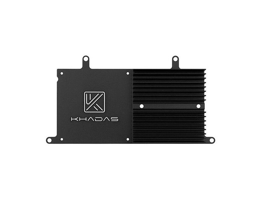 Радиатор Khadas Edge Heatsink designed for Edge KAHS-E-001, Aluminum, Black