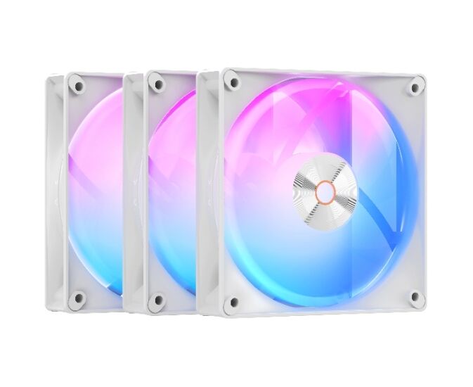 Вентилятор Ocypus Delta F12 WH ARGB 3 IN 1 (Delta-F12-WH3 AM00 X-GL)