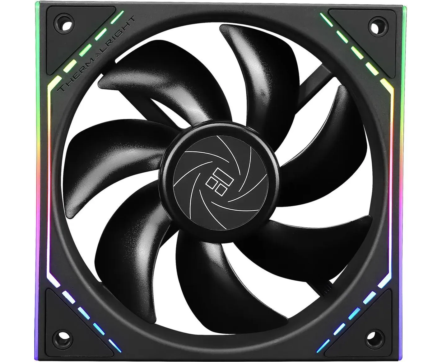 Вентилятор Thermalright TL-M12, ARGB черный 4-pin 23.2d B 175gr Ret