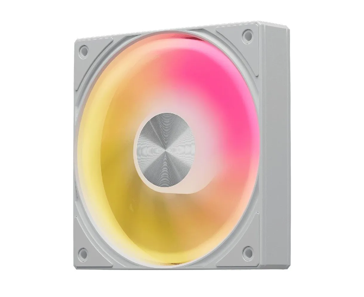 Вентилятор up Here U3 TC1 White ARGB / 120mm, 600-1650 RPM, 64.61 CFM, 25d BA, hydro bearing