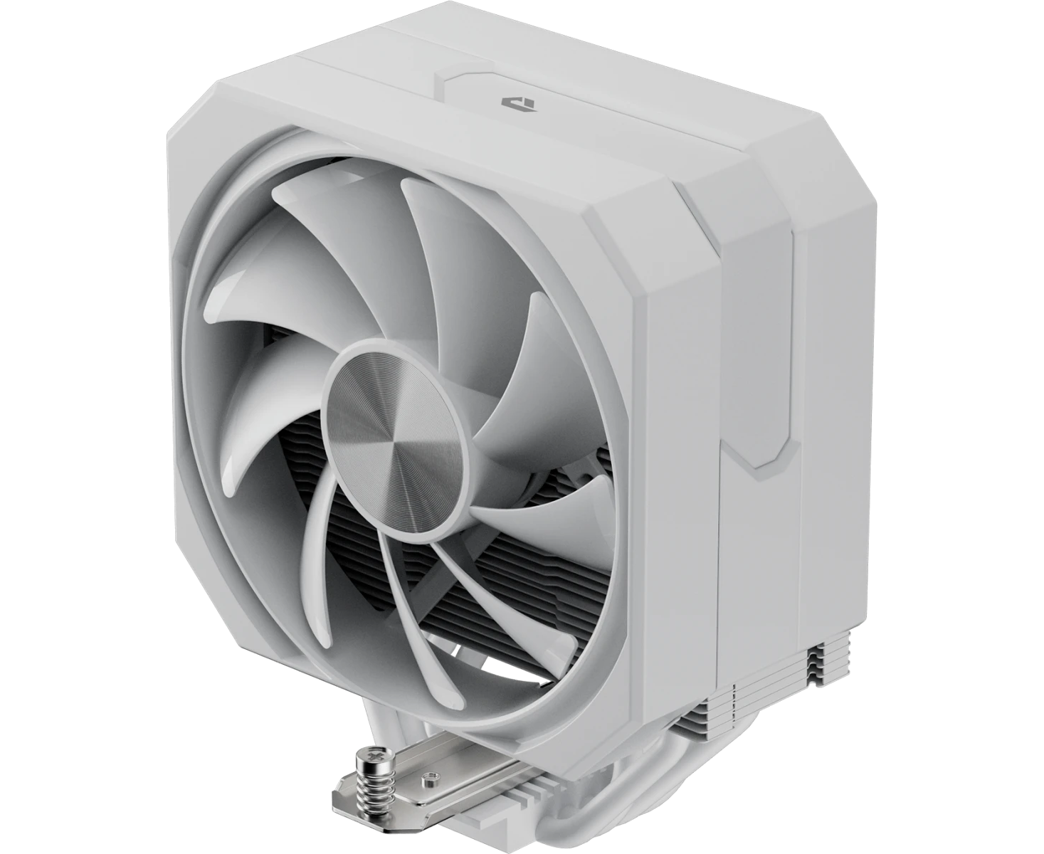 Кулер up Here UP1 T4 White / 4 H Px6mm, 230 W TDP, single tower, 1x120mm fan, 600-1650 RPM, 68 CFM, 25d BA