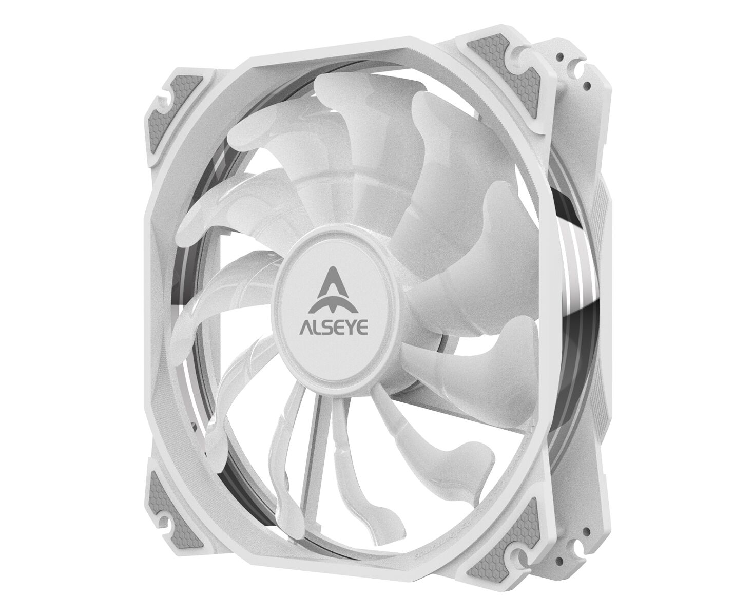 Комплект вентиляторов Alseye M120-P Kit (AS.04.01.0039) 120 мм, 1700rpm, 33 д Б, 4-pin PWM + 3-pin 5 V ARGB, 3шт, ARGB