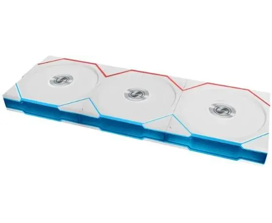 Вентилятор Lian-Li Uni Fan TL Wireless 120 ARGB (G99.12 TL1 W3 W.R0) 120х 120x28 белый 4-pin 33д Б (упак.:3шт) Ret