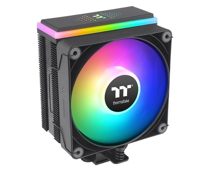 Кулер Thermaltake Astria 200 ARGB (CL-P119-AL12 SW-A) Soc-AM5/AM4/1151/1200/1700 черный Al+Cu 210 W Ret