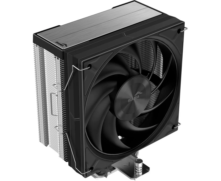 Кулер SAMA A40 E (A40-XXWNNXOX-G) (240 W, 4-pin PWM, 152mm, 4x6mm, 1x120mm, 78 CFM, 29d BA, 2200 RPM, S 1851/1700/1200/115 X, AM5)