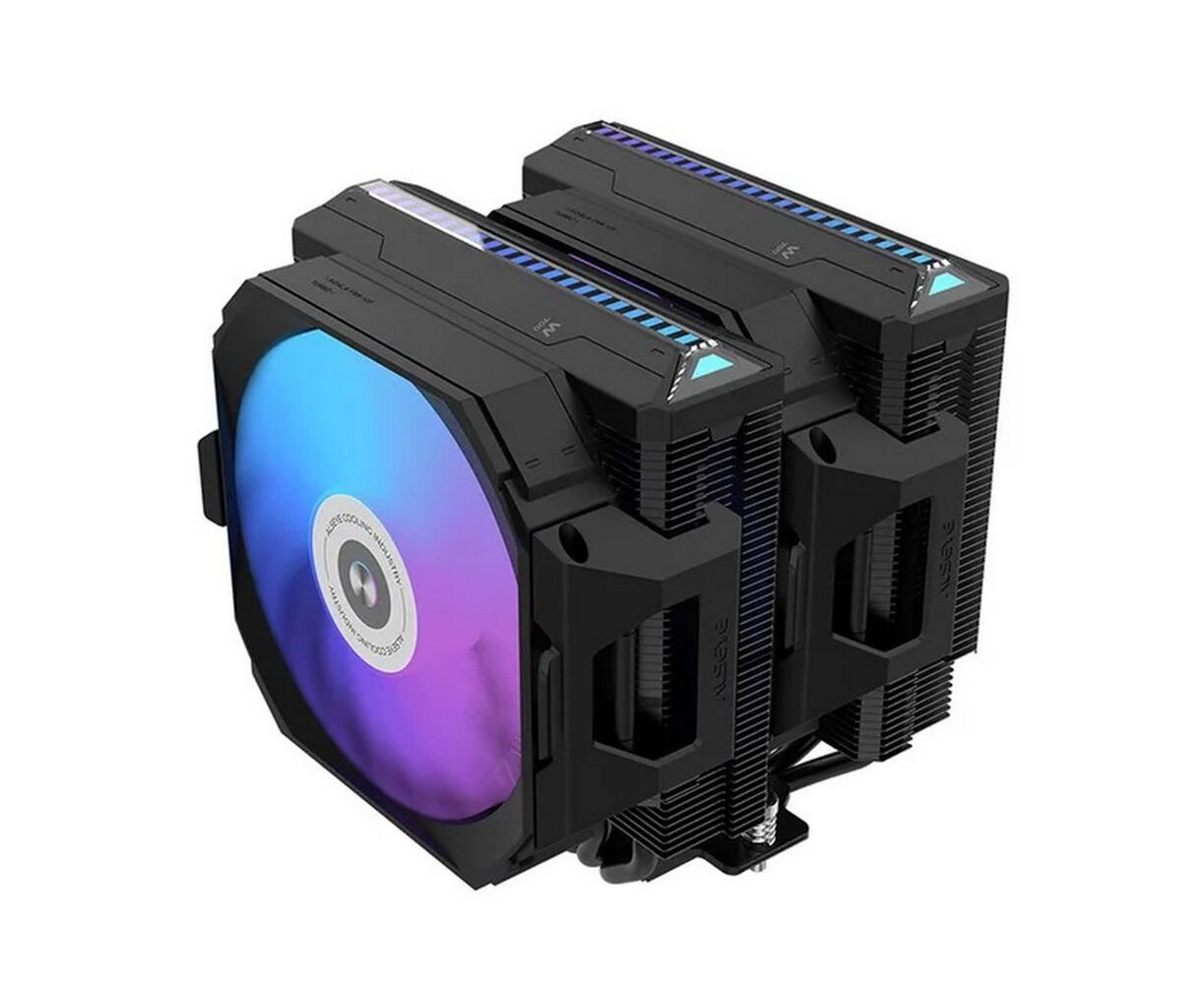 Вентилятор ALSEYE AS.01.08.0015, 134*148*159mm, 1000-2200 RPM, 33.18-86.2 CFM, 20-35.3d BA, 12 V, 0.02-0.3 A, Dual Ball