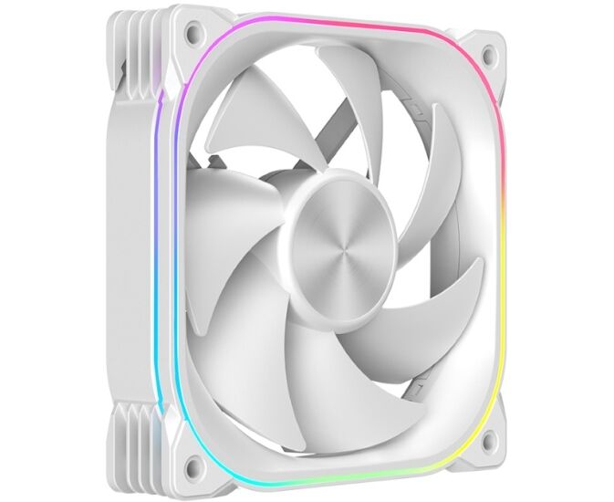 Вентилятор XASTRA FG120 W ARGB single pack 120x120x25мм (ARGB, PWM, White) Color Box