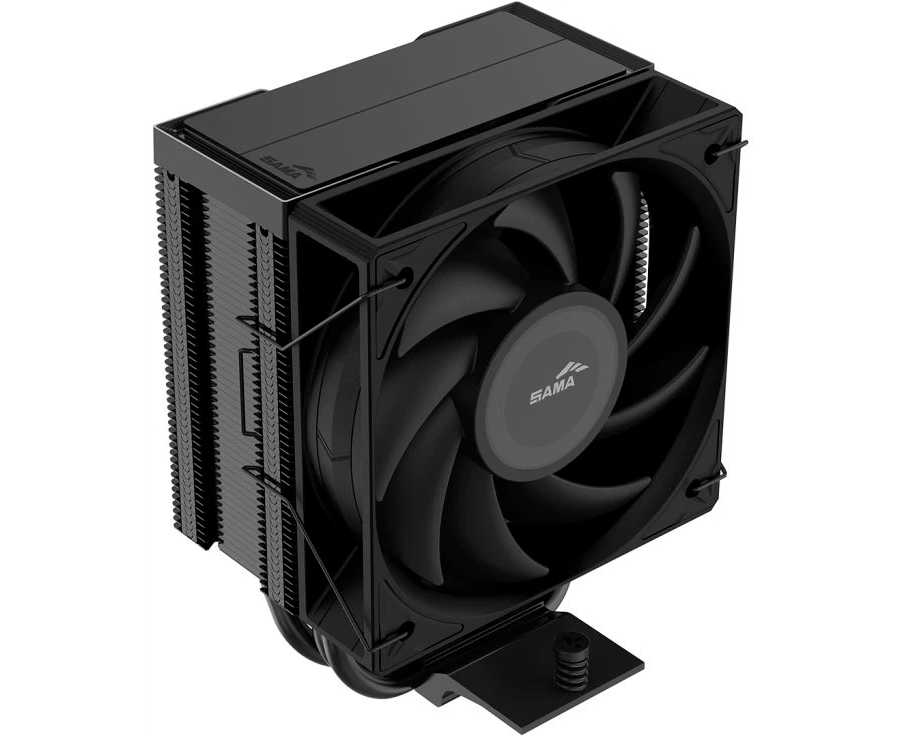 Кулер SAMA X30 (X30-BKWNYXOX-G) (180 W, 4-pin PWM, 133.5mm, 3x6mm, 1x100mm, 50.1 CFM, 35.2d BA, 2600 RPM, S 1851/1700/1200/115 X)