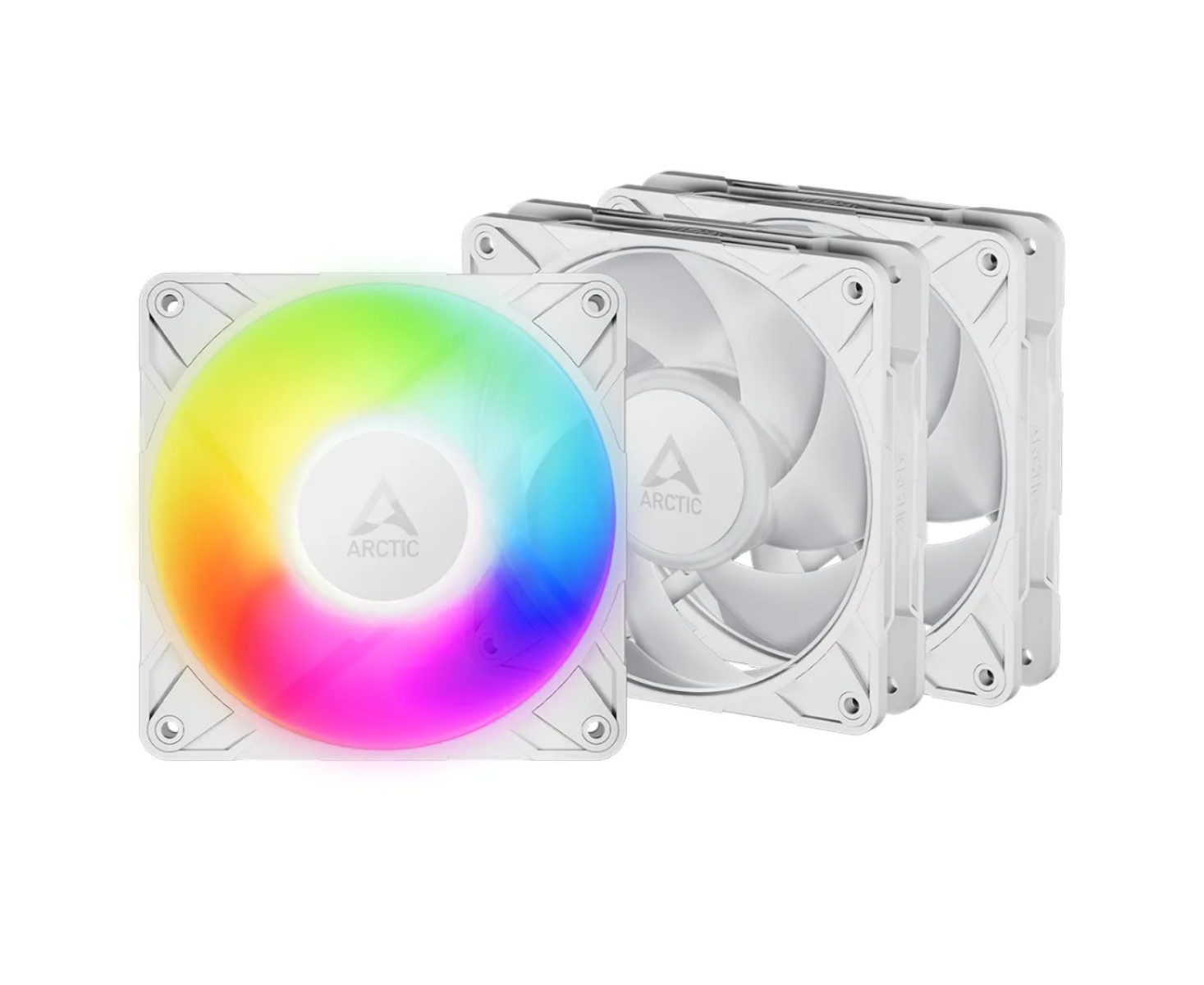 Вентилятор ARCTIC P12 Pro A-RGB (White) - 3 Pack- retail (ACFAN00326 A)