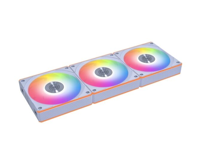 Комплект вентиляторов (3шт.) Lian Li Uni Fan CL Wireless 120 (G99.12 CL1 W3 W.R0)/12 CL1 W3 W White / 120x124x28мм (PWM, ARGB, 2150 об/мин (Max.), 29,8d Ba)