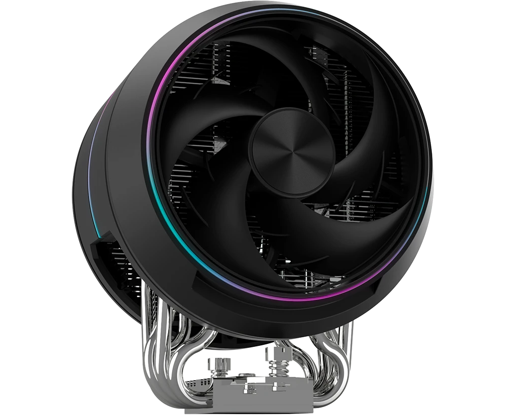 Кулер ZALMAN ZET5 Black, 5 Heat Pipes, 4-Pin PWM, 600-2000 RPM, 30.4 DBA Max, Hydro Bearing, Full Socket Support