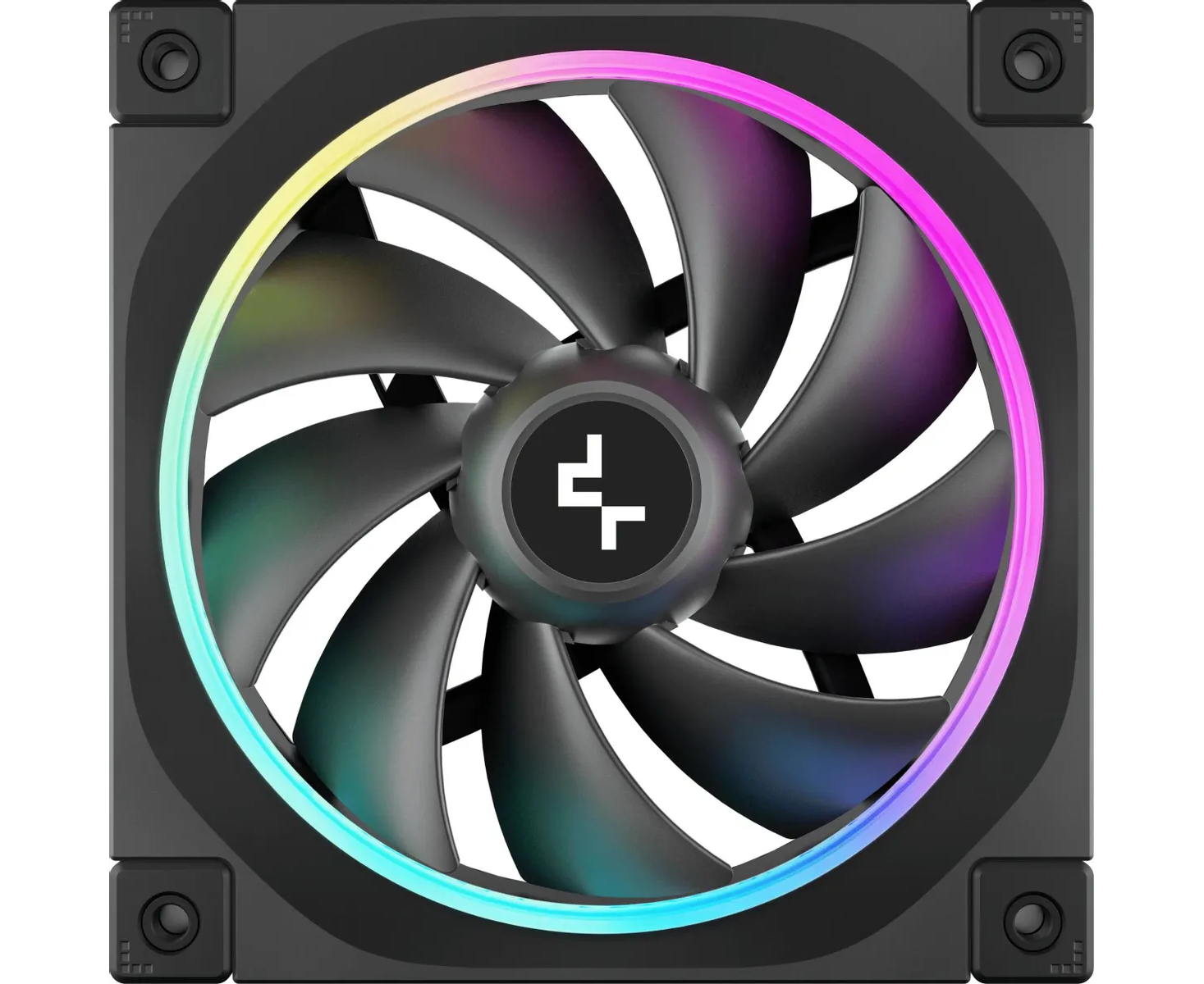 Вентилятор Deepcool FL12 (R-FL12-BKAPN1-G) ARGB 120х 120x25 черный 4-pin Ret