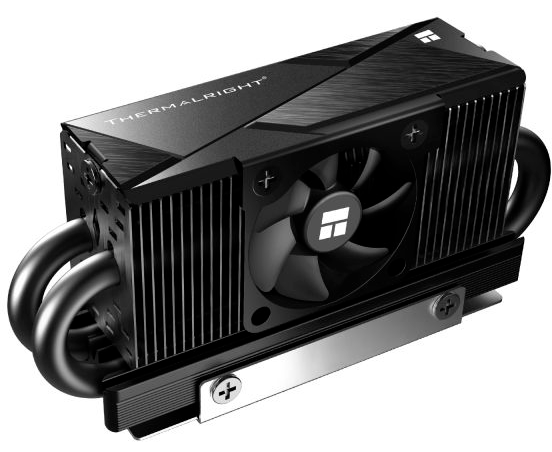 Радиатор Thermalright HR-10-2280-Pro-BL черный Al 95gr Ret
