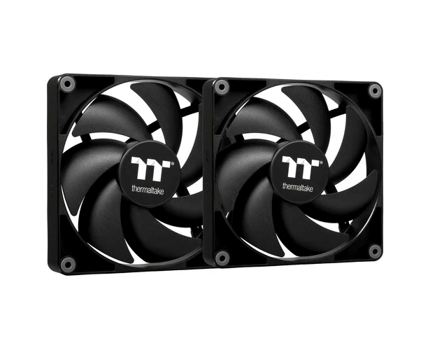 Вентилятор Thermaltake CT140 черный (CL-F148-PL14 BL-A) 4-pin 30.5d B Ret