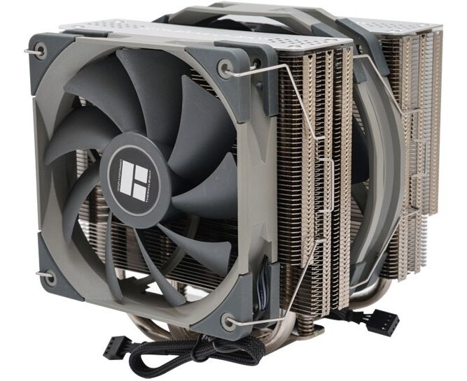 Кулер Thermalright Frost Spirit 140 LGA115 X/1200/1700/2011/-3/2066/AM4/AM5 (Dual Tower, 120mm + 140mm PWM Fan, медное основание, 4 тепл. трубки 8мм)