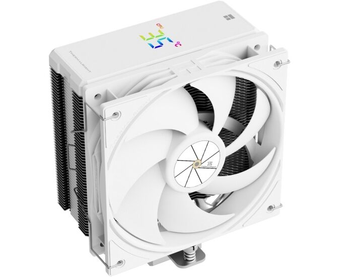 Кулер Thermalright Assassin X 120 R Digital White LGA115 X/1200/1700/1851 (120mm PWM Fan, 4 тепл. трубки 6мм) / TRAX120 RDW